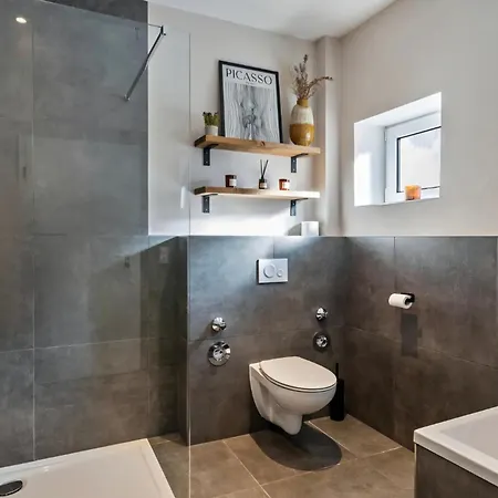 公寓 Modernes Im Erdgeschoss