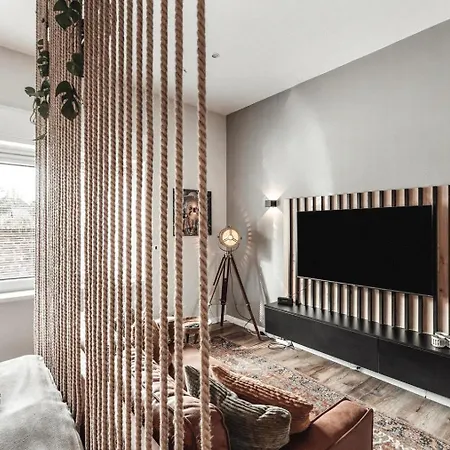 公寓 Modernes Im Erdgeschoss 贝德堡